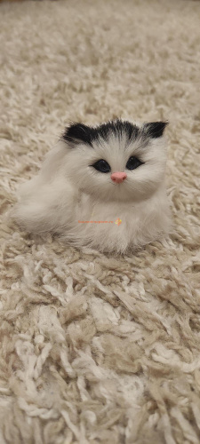 Кот из меха со звуком № 1 во Баймаке
